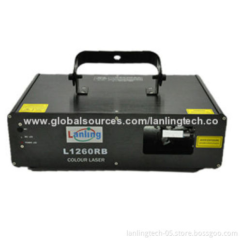 (L1260RB)Disco Laser projector Effect Sound Light with Rose 600mW Laser PowerNew
